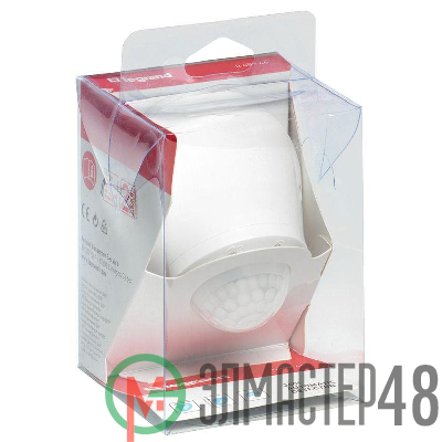 Датчик движения PIR IP55 настенный/потолочный 360град. Lighting Management блистер Leg 048946
