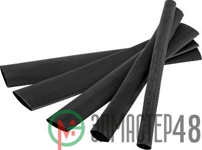 Трубка термоусадочная 16/8 1м черн. TOKOV ELECTRIC TKE-THS-16-1-B/50