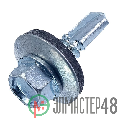 Саморез кровельный 5.5х19 цинк (уп.60шт) коробка СТРОЙМЕТИЗ 299549