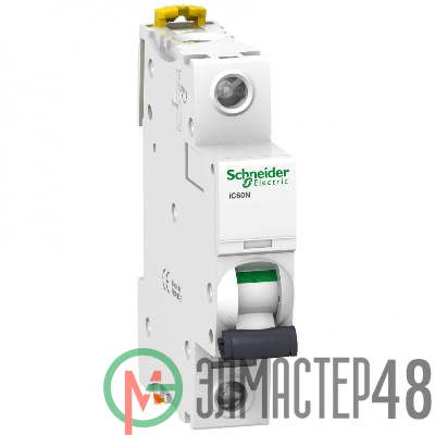 Выключатель автоматический модульный 1п C 6А 6кА iC60N Acti9 SchE A9F79106