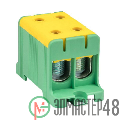 Клемма силовая вводная двойная КСВ 16-95кв.мм желт./зел. EKF plc-kvs2-16-95-y-green