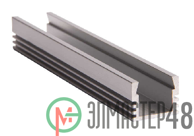 Профиль PAL 1612 накладной (дл.2м) анодированный JazzWay 1009647