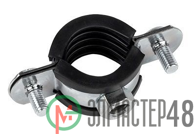 Хомут стальной 3/8дюйма (15-19мм) с уплотнителем EKF hsu1038