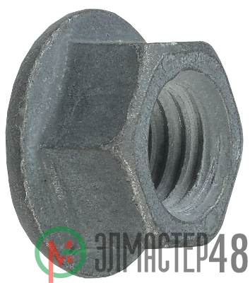 Гайка со стопорным буртом М10 HDZ (уп.100шт) IEK CMZ10-GB-10-HDZ