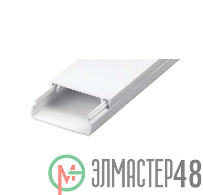 Кабель-канал 40х16 L2000 пластик с двойным замком УралПак КК-19040016-048