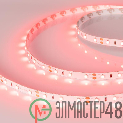 Лента светодиодная RT-A60-8mm 12V Red 4.8Вт/м IP20 2835 (уп.5м) Arlight 010526(2)