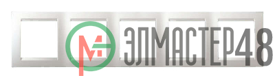Рамка 5-м Simon15 бел. Simon 1500650-030
