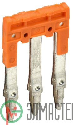 Перемычка гребенчатая для CP 2.5кв.мм 3PIN IEK YCT20-00-K03-002-EC-3P