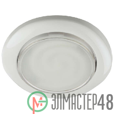 Светильник KL35 WH-10 под лампу Gx53 13Вт 220В бел. (уп.10шт) ЭРА Б0033032