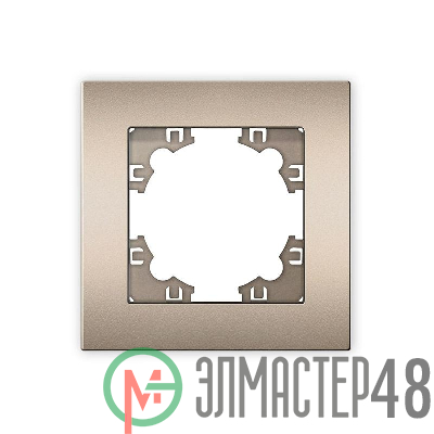 Рамка 1-м Афина шампань Universal A0053-Br