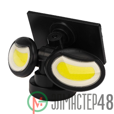 Прожектор светодиодный NEВт AGE COB 6500К с датчиками движения и освещенности встроенный аккумулятор Lamper 602-1010