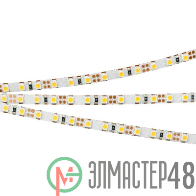 Лента светодиодная RT-A120-5mm 12V Warm 2700К 9.6Вт/м IP20 2835 (уп.5м) Arlight 014995(2)