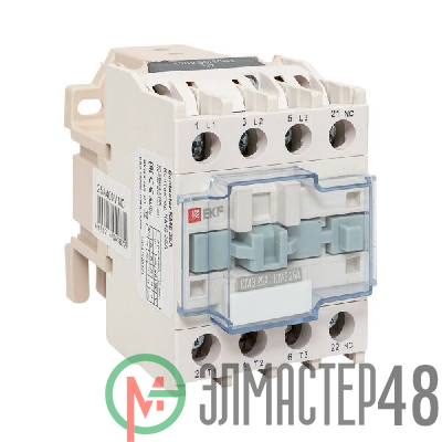 Контактор КМЭ 25А кат. 380В AC 1НЗ EKF ctr-s-25-380-nc