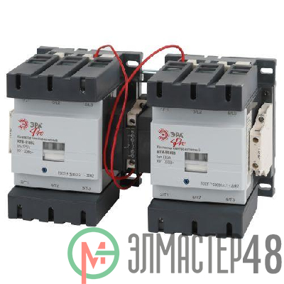 Контактор КТИ-51853 реверс. PRO KKT53-185-230-10-E 185А 230В/АС3 ЭРА Б0054936