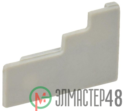 Разделитель для CTS-ML 2 ур. большой 4кв.мм сер. IEK YCT13-00-2-K03-004-SP