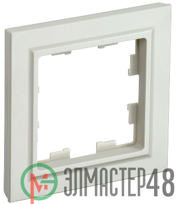 Рамка 1-м BRITE РУ-1-БрКр беж. IEK BR-M12-K10