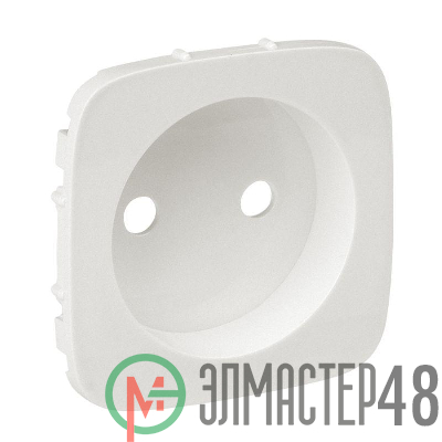 Панель лицевая Valena Allure для розетки силовой 2К жемчуж. Leg 754979