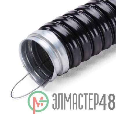 Металлорукав Р3-ЦПнг-LS 38 с протяжкой (уп.25м) Fortisflex 76651
