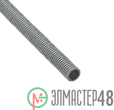 Труба гофрированная ПВХ d20мм с зондом сер. (100м) Рувинил 12001(100)