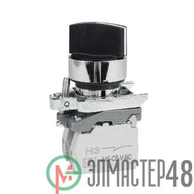 Переключатель OptiSignal D22 C4-S-53 3 положения с возвратом металл 2НО XB4BD53 КЭАЗ 332173