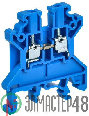 Колодка клеммная CTS ARMAFIX 2.5кв.мм син. IEK YCT10-00-K07-002