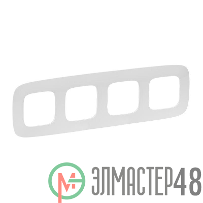 Рамка 4-м Valena Allure универсальная бел. Leg 754304