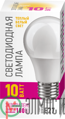 Лампа 82 910 OLL-A55-10-230-2.7K-E27-PROMO 10Вт ОНЛАЙТ 82910