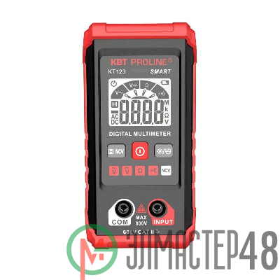 Мультиметр цифровой SMART KT 123 PROLINE КВТ 88550