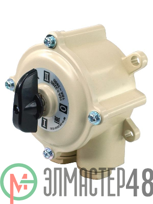 Переключатель пакетный ПП2-16 IP56 (пластик) Электротехник ET001823