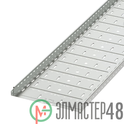 Лоток листовой перфорированный 500х50 L3000 сталь 1мм DKC 35267