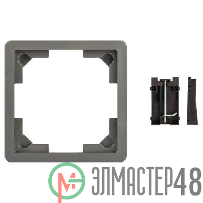 Люк 18-7001-03 комплект для установки люка IP66 в фальш-пол (рамка+монтаж. лапки) сер. Эра Б0063310