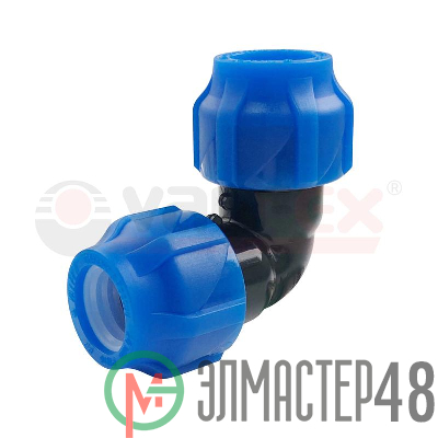 Отвод компрессионный присоединительный 25-25 (80/20) VALFEX 121001212525