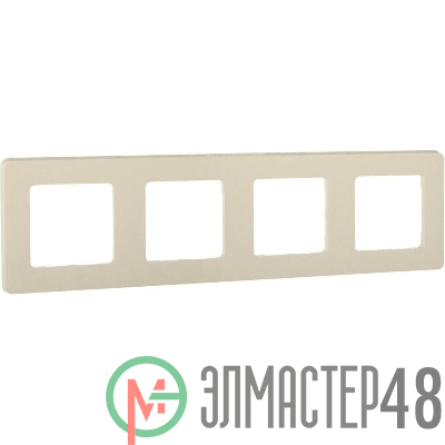 Рамка 4-м Inspiria сл. кость Leg 673961