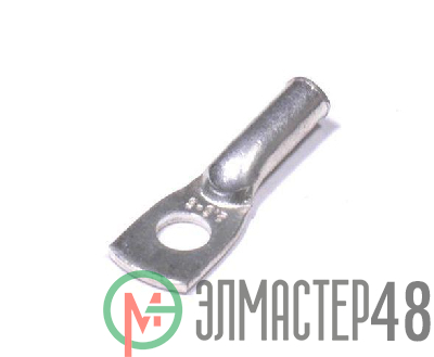 Наконечник медный ТМЛ 2.5-6-2.6мм Т2 (опрес. луж.) ЗЭТАРУС zeta10612