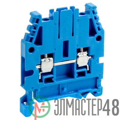 Клемма винт. CBC.4(Ex)i 4кв.мм син. DKC ZCBI04