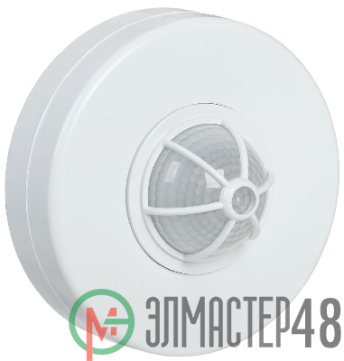Детектор движения ДД 024 1100Вт угол. обз. 360град. IP33 бел. ИЭК LDD11-024-1100-001