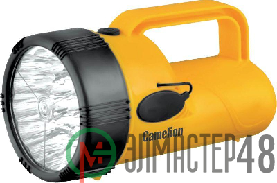 Фонарь 19LED 29314 (аккум. 220В жел.; 4В 2.3А-ч) Camelion 10471