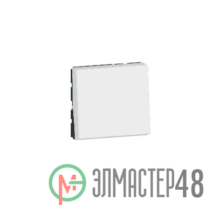 Выключатель 2мод. Mosaic 10AX бел. Leg 077010L