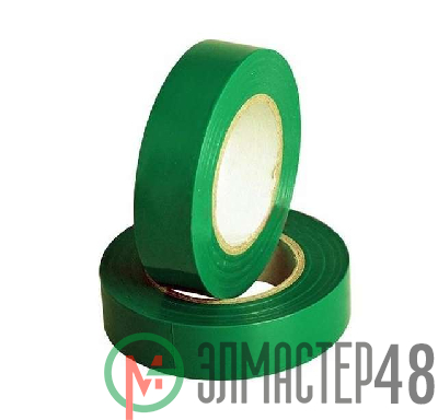 Изолента ПВХ 19мм (рул.25м) зел. REXANT 09-2203