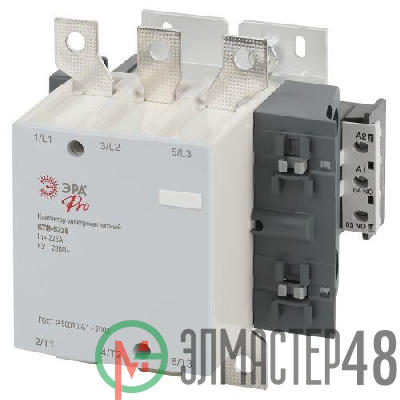 Контактор КТИ-5225 PRO KKT50-225-230-10-E 225А 230В/АС3 Эра Б0054926