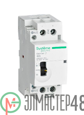 Контактор 2п City9 Set 2НО 63А AC 230В-230В SE C9C32263