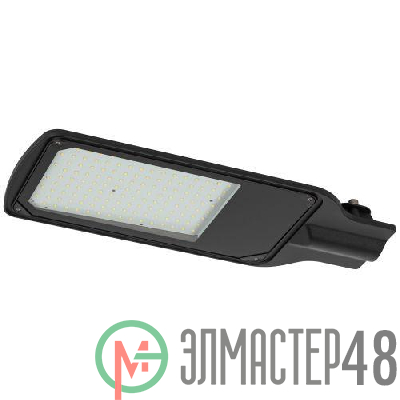 Светильник светодиодный SPP-504-0-50K-100 100Вт 5000К IP65 10 000лм КСС Д DOB SMD 48мм уличный черн. Эра Б0062724