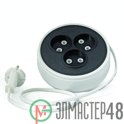 Удлинитель 3х5м без заземл. 6А IP20 У6-004 ШВВП 2х0.75 рулетка UNIVersal 9634578