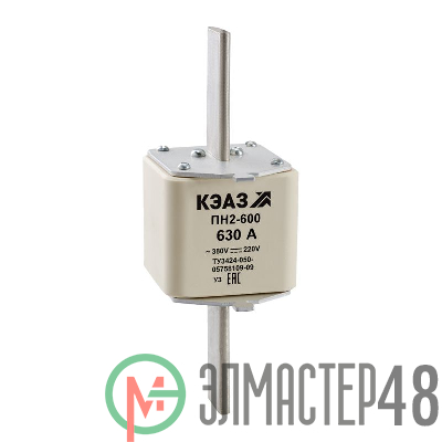 Вставка плавкая ПН2 600 630А УЗ КЭАЗ 110896