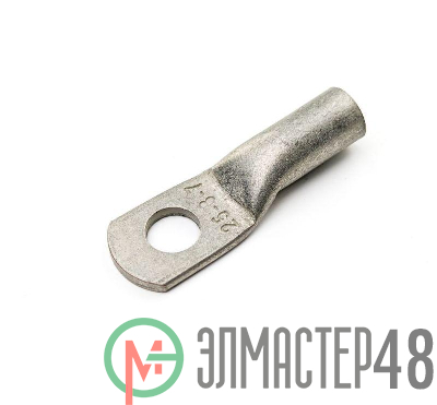 Наконечник медный ТМЛ 25-8-7мм Т2 (опрес. луж.) ЗЭТАРУС zeta10621