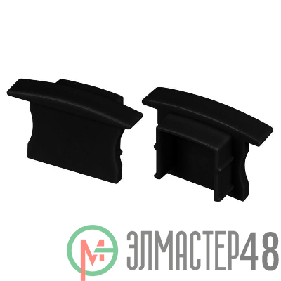 Заглушка LINE-2315-F глухая BLACK пластик (комплект) Arlight 044279