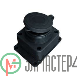 Розетка настенная 16А 250В с заглушкой с заземл. каучук IP44 (еврослот) UNIVersal 602229