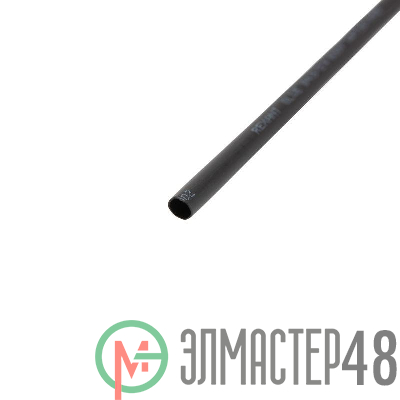 Трубка термоусаживаемая двухстенная клеевая 4.8/2.4мм (уп.10шт) по 1м черн. Rexant 26-2102