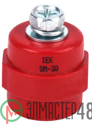 Изолятор SM30 (М8) силовой с болтом ИЭК YIS11-30-08-B