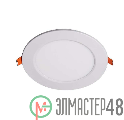 Светильник светодиодный ультратонкий встраив. PPL-R 9Вт 6500К IP40 WH d145мм круглый Jazzway 5008526A